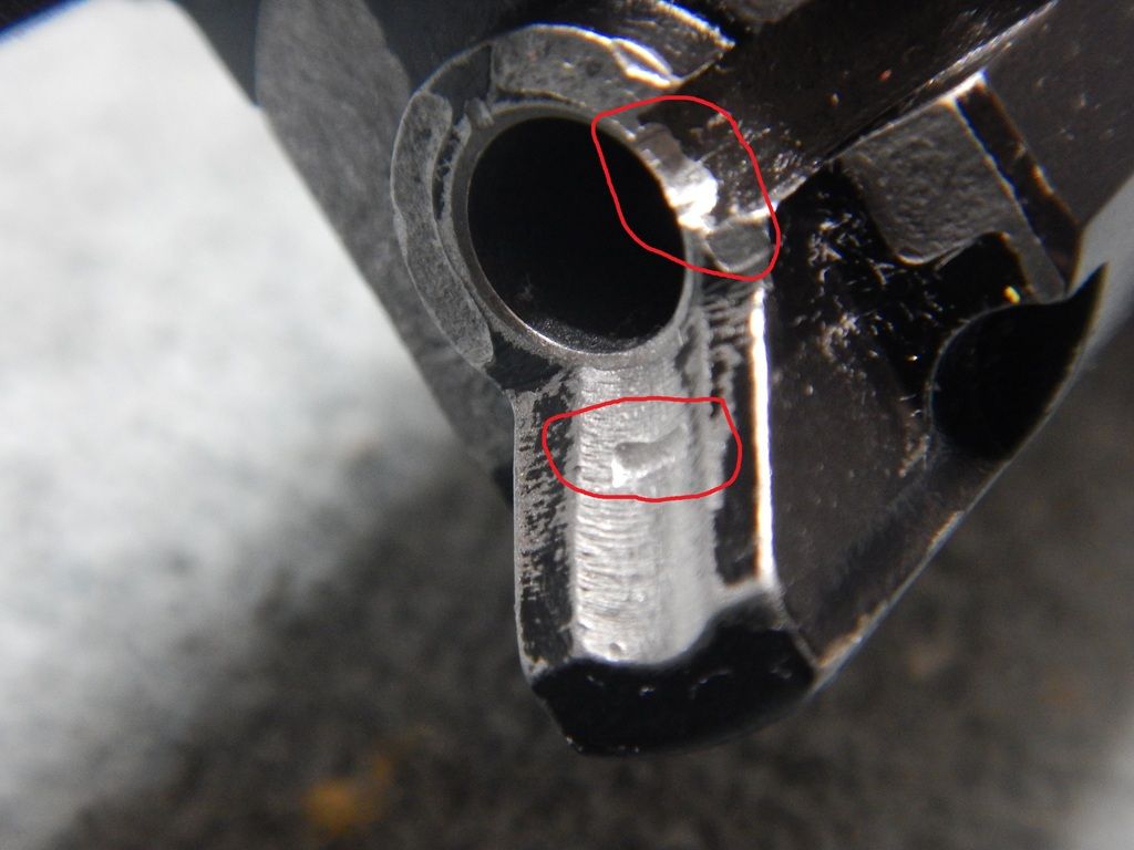 How to polish the feed ramp