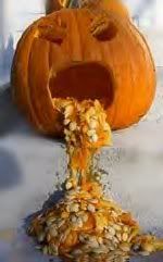 pumkin barfing photo: Spooky pumpkin.jpg
