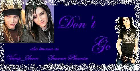 Don't Go Banner
