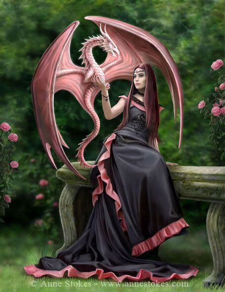 Elegant_Dragon_by_Anne_Stokes Pictures, Images and Photos