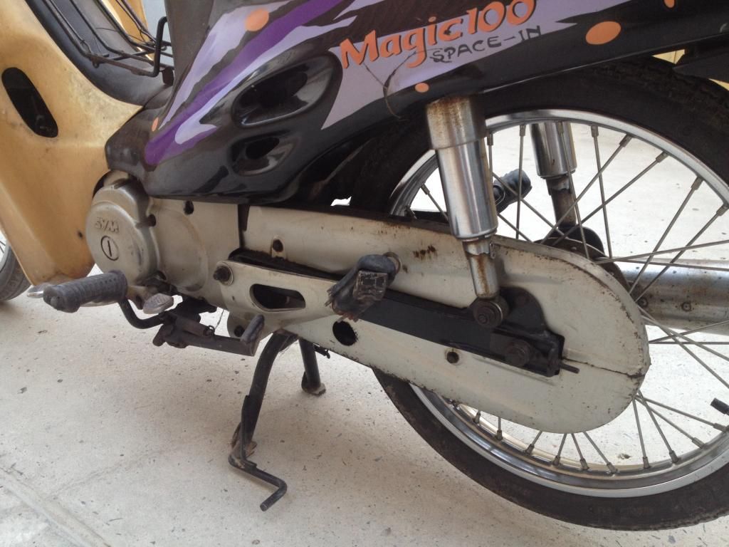 Cần bán 1 chiếc SYM MAGIC 100cc (đời 98) xe zin từ A ==> Z. Hàng hiếm..... - 3