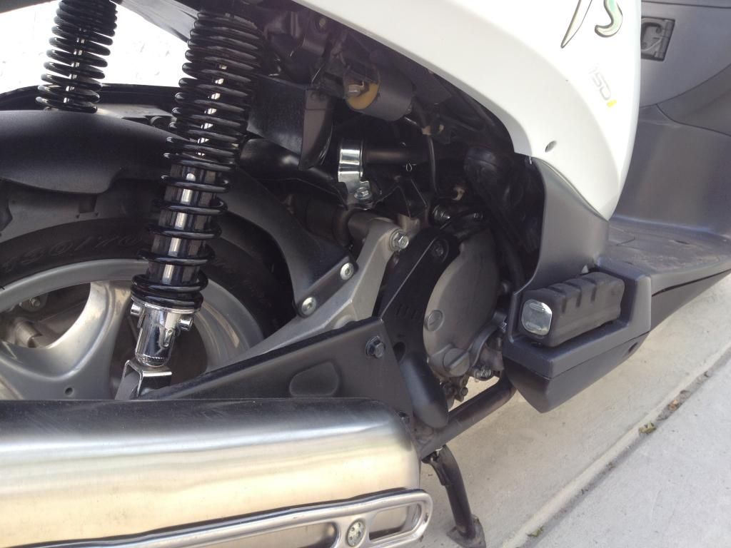 Q6 CẦN BÁN 1 CHIẾC P/S 150i 2007 (Trắng đen)==>máy chưa bung - 8