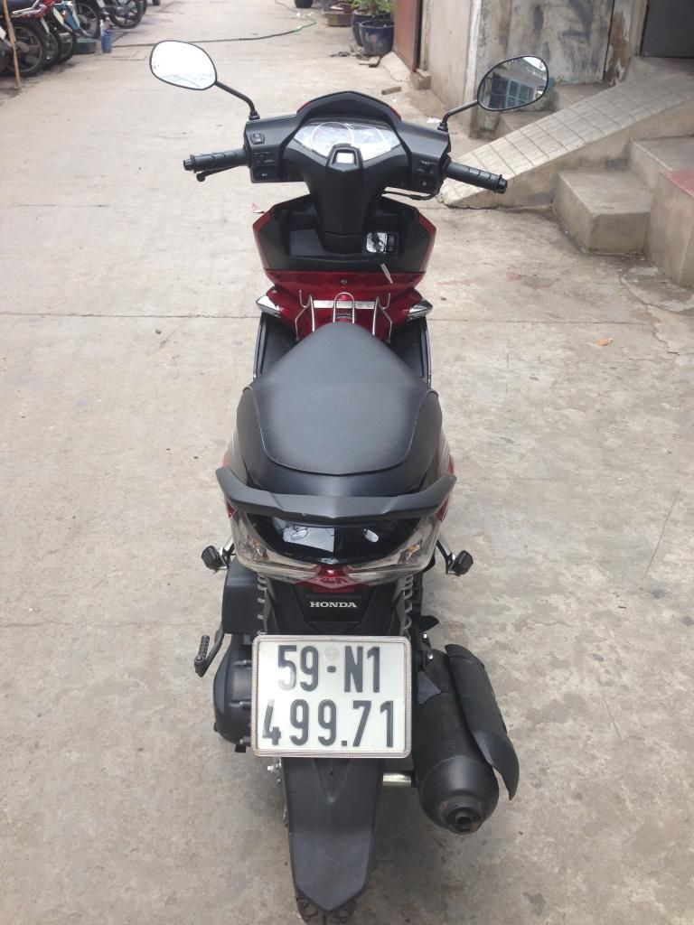 Q6 Cần bán 1 chiếc AIR BLADE THÁI FI 2009 ( đỏ đen) - 2