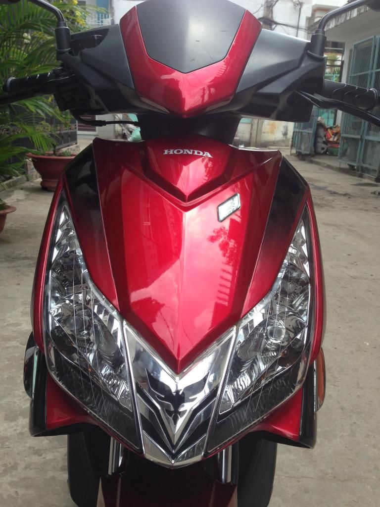 Q6 Cần bán 1 chiếc AIR BLADE THÁI FI 2009 ( đỏ đen) - 4