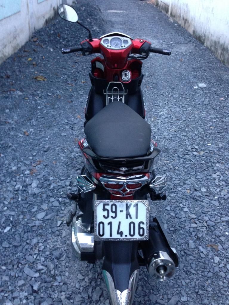 Q6. Cần bán 1 chiếc YAMAHA NOUVO 4 (Đỏ đen) 12/2010 - 5