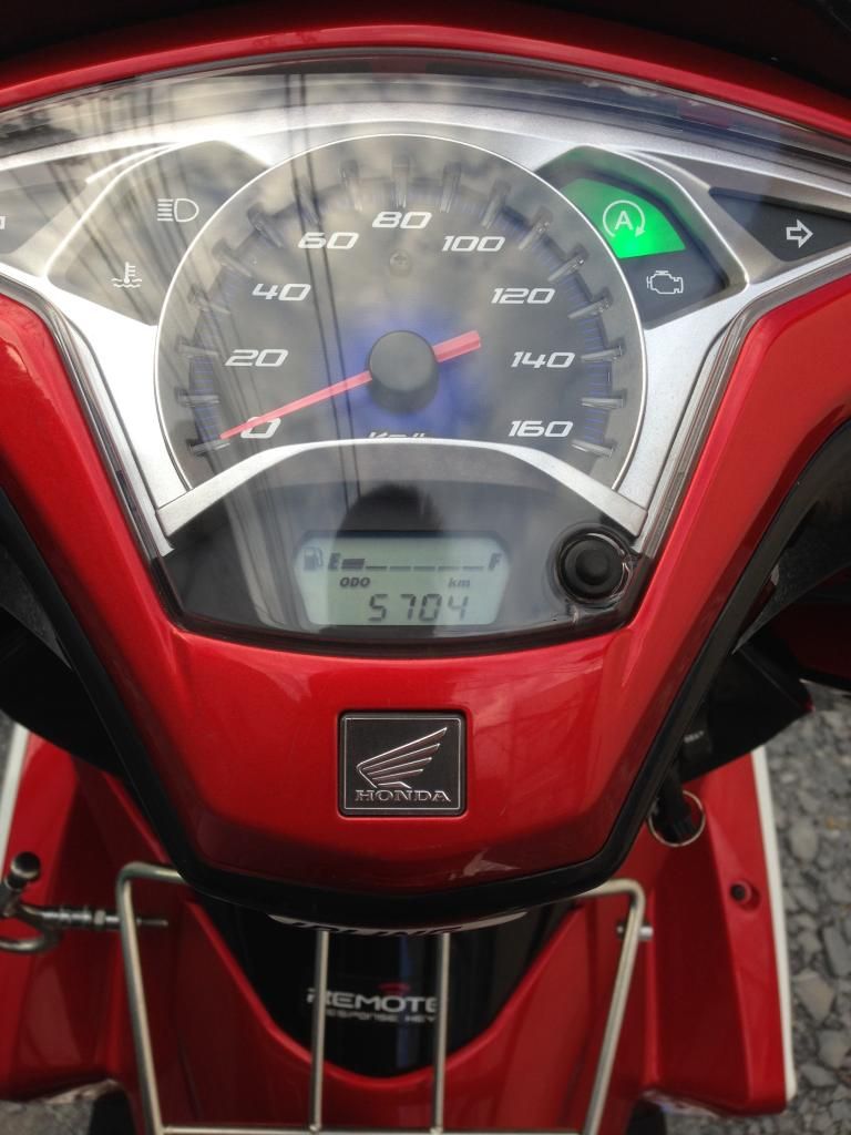 Q6. Cần bán 1 chiếc xe AIRBALDE 125i 10/2014 (Trắng đỏ) - 7