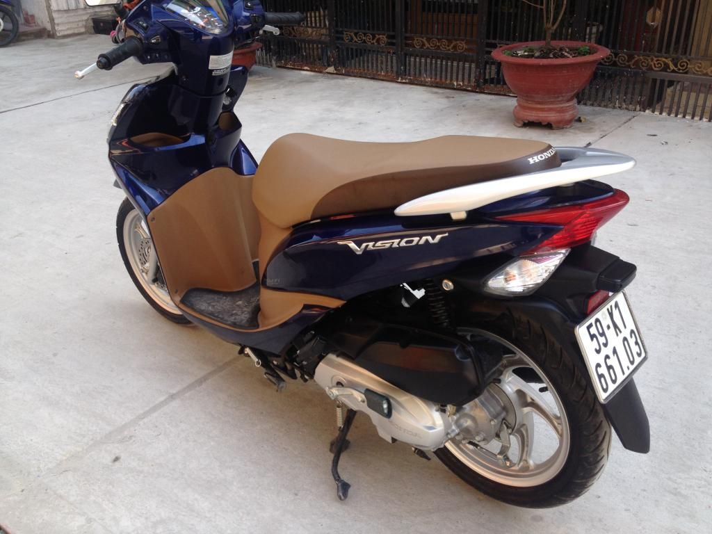 Q6 Cần bán 1 chiếc VISION Fi 2014 (Xanh mực) - 4