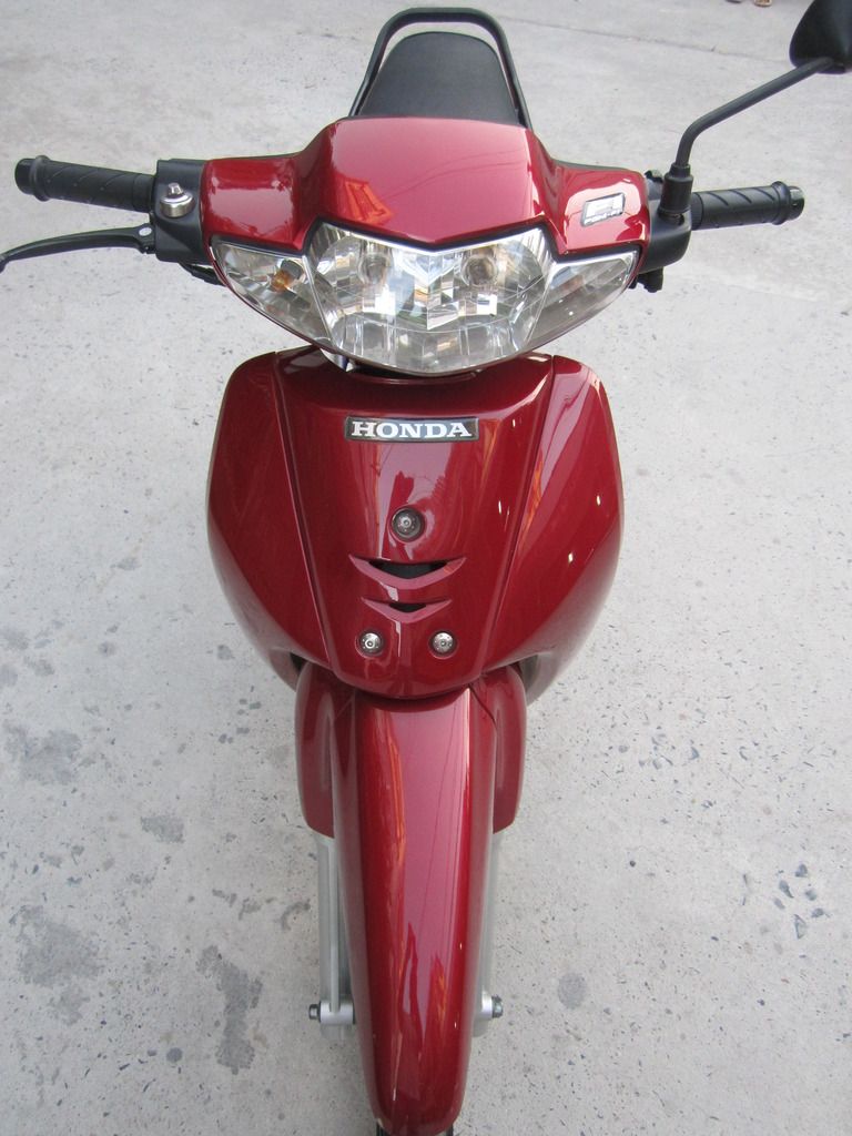Cần bán 1 xe Honda WAVE Anpha ZIN 2002 (Đỏ Đô)=> keng xì beng - 4