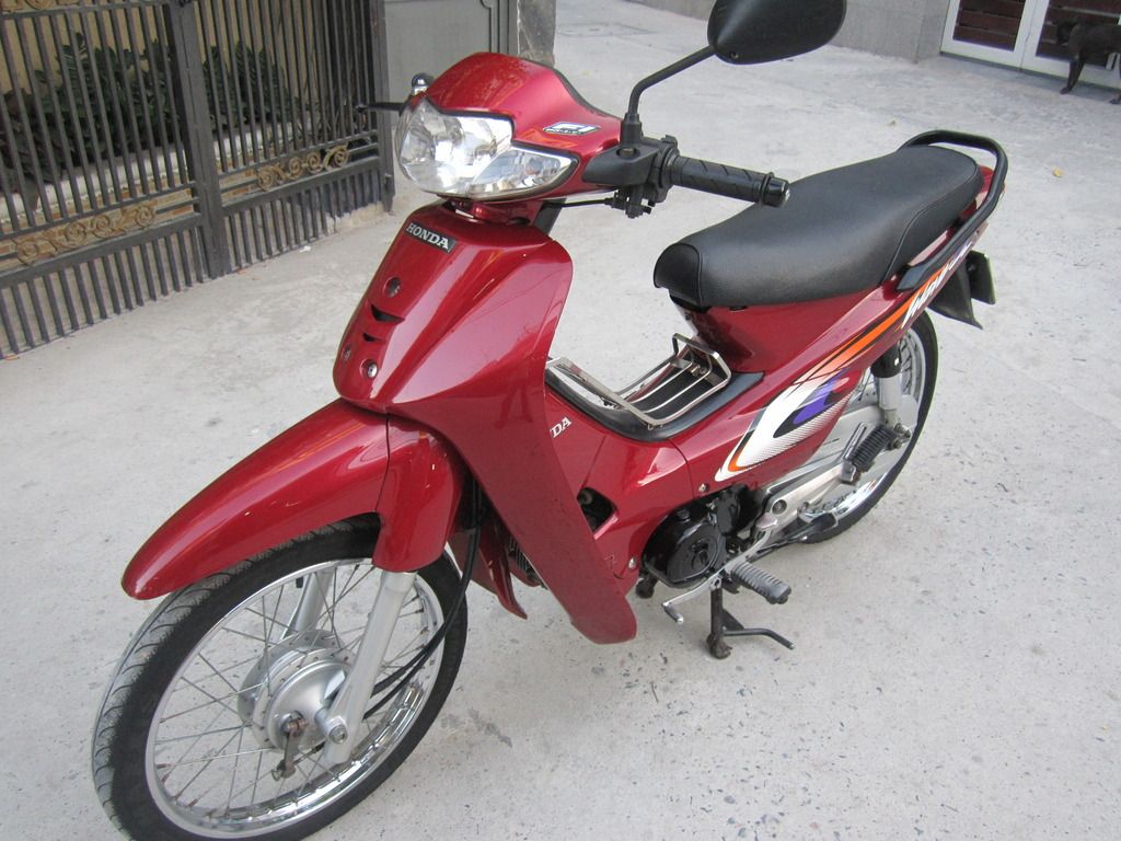 Cần bán 1 xe Honda WAVE Anpha ZIN 2002 (Đỏ Đô)=> keng xì beng - 5