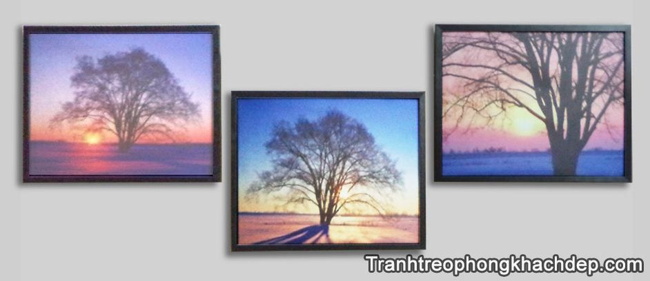 Tranh treo nhà hàng khách sạn phong cảnh hoàng hôn AmiA 4131 Hinh anh tranh treo nha hang khach san phong canh hoang hon AmiA