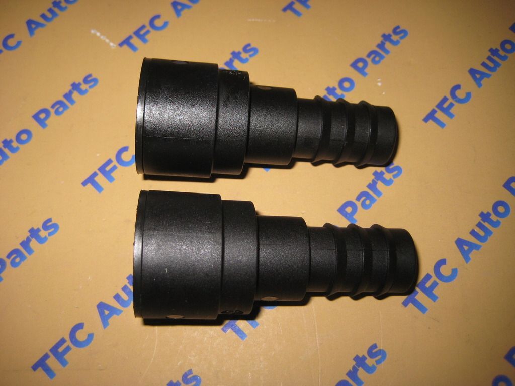 2 Chevy GMC Silverado Sierra Heater Hose Connector Outlets OEM New