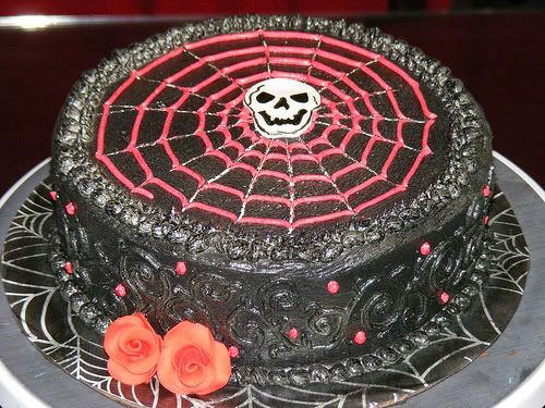 Goth Birthday Cake