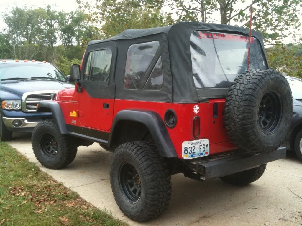 1997 KY Jeep Wrangler TJ 2.5 Liter, 5 Speed, 106,000 Pirate 4x4