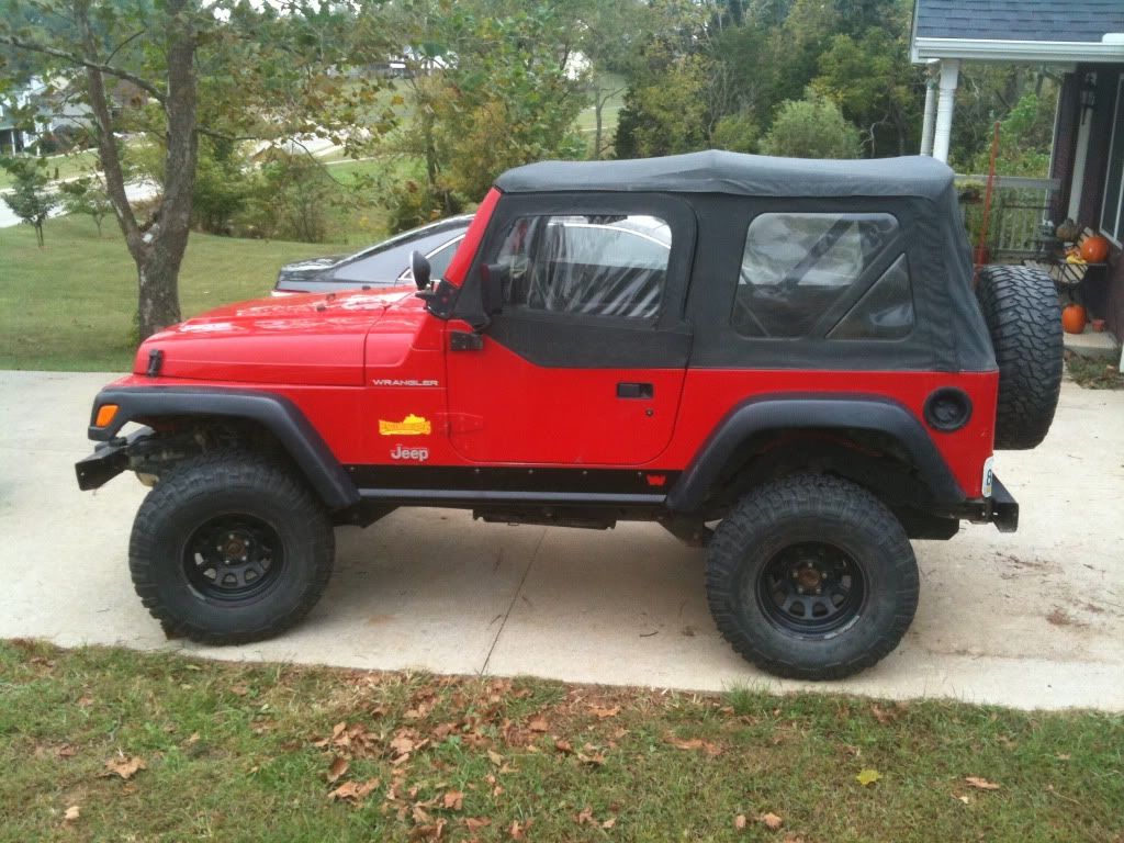 1997 KY Jeep Wrangler TJ 2.5 Liter, 5 Speed, 106,000 Pirate 4x4