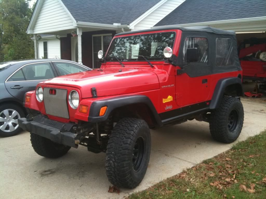 1997 KY Jeep Wrangler TJ 2.5 Liter, 5 Speed, 106,000 Pirate 4x4