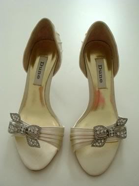 wedding shoe, dune bridal shoe