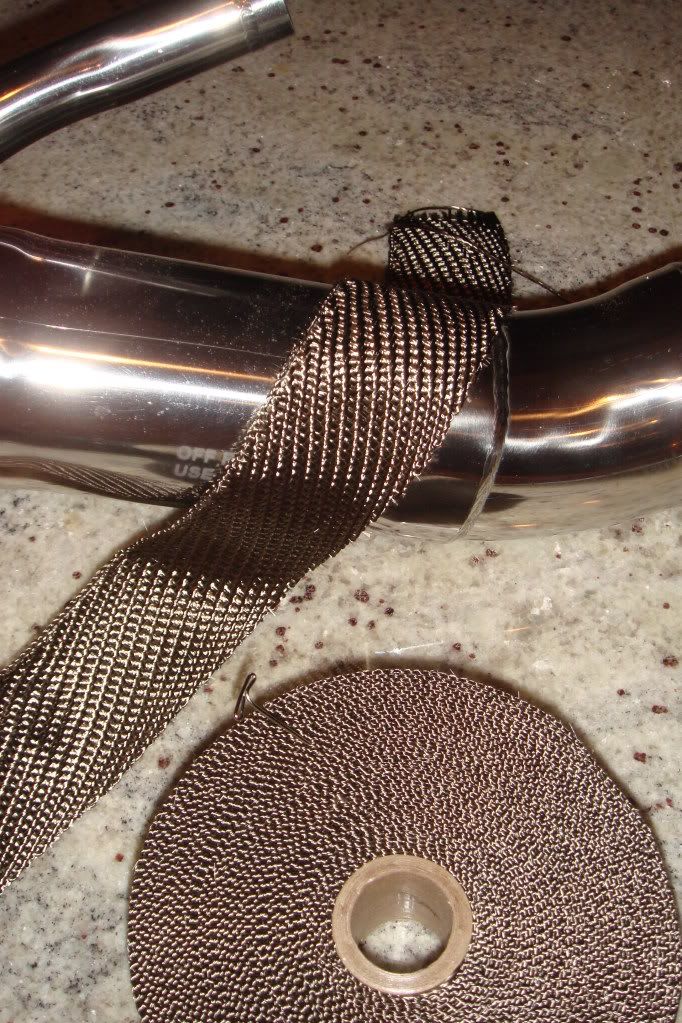 How to DEI Titanium Exhaust Wrap Wrap Your DP and Exhaust!