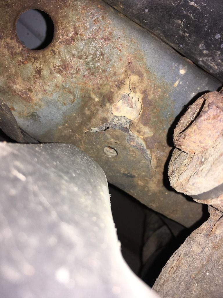 Rusty OS chassis rail