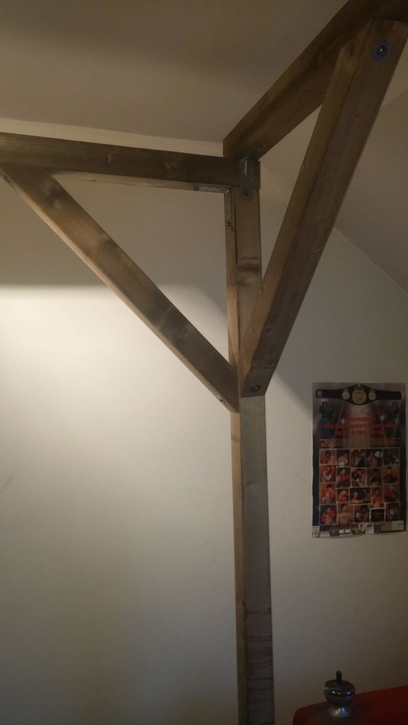 DIY Heavy Bag Stand Sherdog Forums UFC, MMA & Boxing Discussion