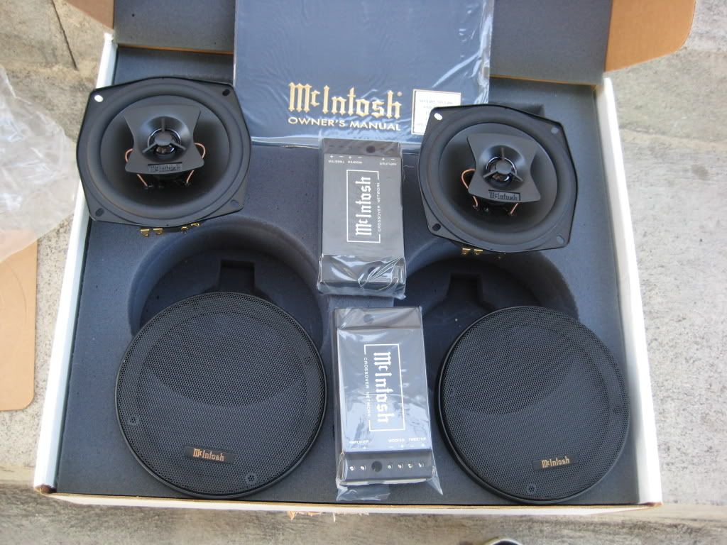 FS McIntosh MSX 485 5.25" Coaxials BNIB! Car Audio DiyMobileAudio