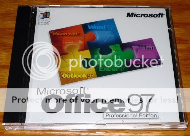   97 Professional Ed. Outlook Access Excel Word Powerpoint w/Product Key